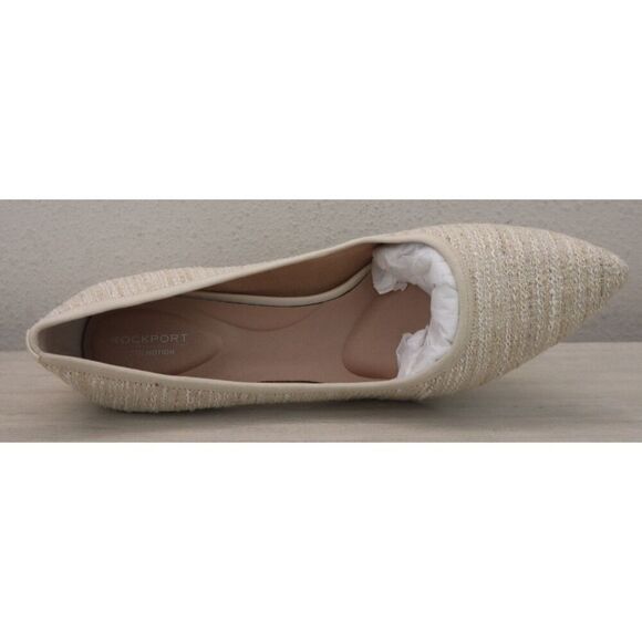 Rockport CI3508 Women's Sz 10M Cream/Light Beige Total Motion Kaiya Pumps - Picture 6 of 16